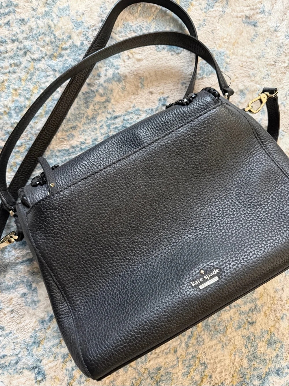 kate spade textured leather